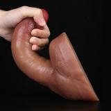 8.6 Inch Real Skin Feel Dildo with Big Suction Cup