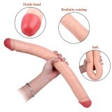 18 Inch Long Realistic Double-Ended Dildo