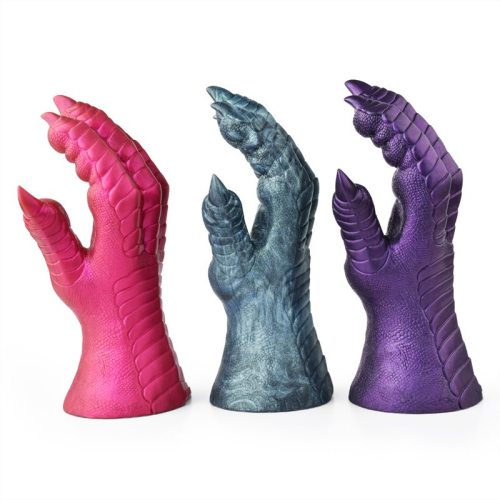 8.5 Inch Dragon Claw / Palm Silicone Dildo Sex Toy