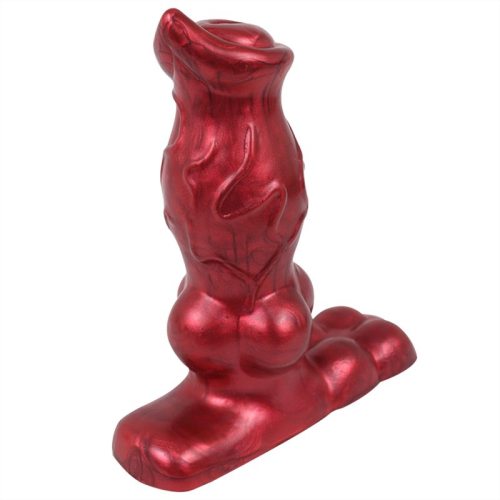 5.5 Inch Vibrating Knotted Dog & Werewolf Dildo with Remote