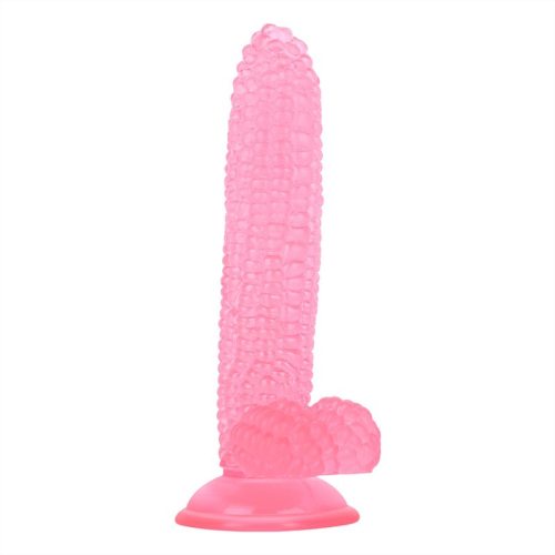 7.8 Inch Realistic PVC Corn Dildo with Suction Cup
