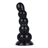 6.5 Inch Anal Beads PVC Suction Cup Anal Dildo