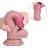 6 Inch Mini Realistic Silionce Penis Dildo for Beginner