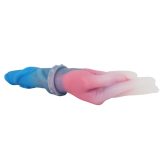 13 Inch Colored Double Fist Ended Magic Hand Dildo