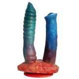 9.5 Inch Realistic Double Headed Horse Animal Dildo