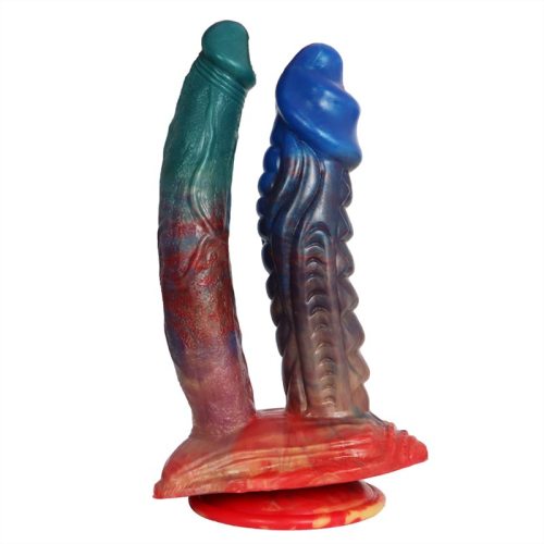 9.5 Inch Suction Cup Double Headed Dragon Dildo