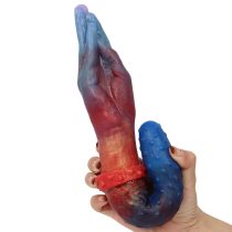 13.5 Inch Big Palm Fist Dildo Double Penetrator