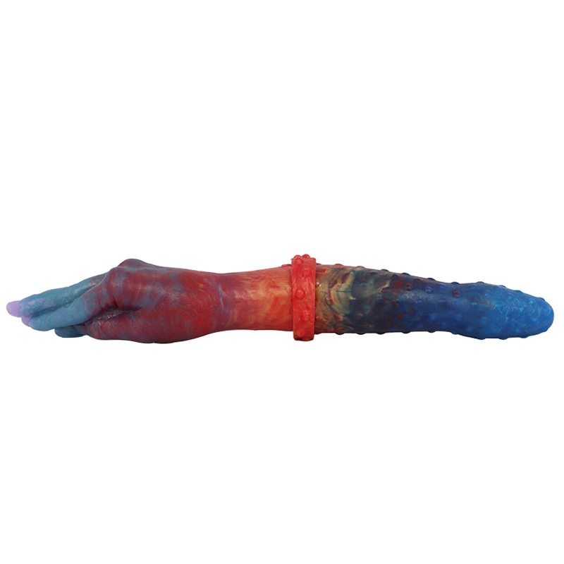 13.5 Inch Big Palm Fist Dildo Double Penetrator