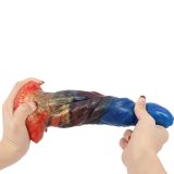 9 Inch Colorful Dildo Suction Cup Octopus Anal Toys for Lesbian