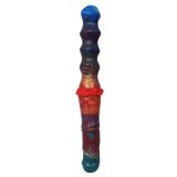 14 Inch Colourful Flexible Double Ended Dildo