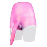 9.5 Inch Pink Strap On Silicone Pig Dildo Sex toy