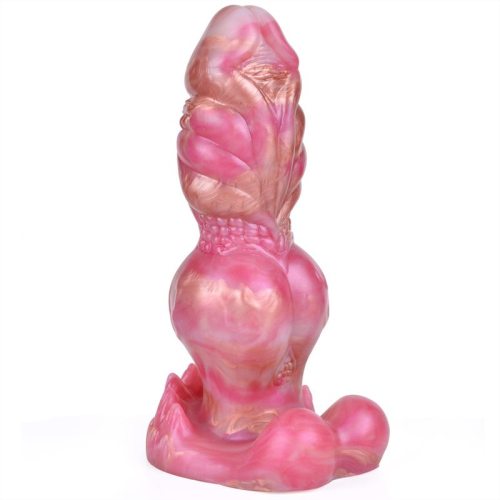 8.5 Inch Thick Dragon Knot Dildo Soft Silicone Fantasy Alien Sex Toy