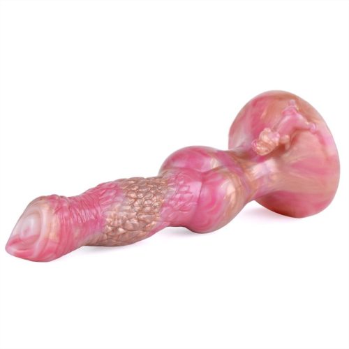 8.5 Inch Big Knotted Dog Dildo Silicone Fantasy Animal Penis