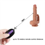 8.5 inch Vibrating Dildo Wireless Realistic Penis with Tentacle