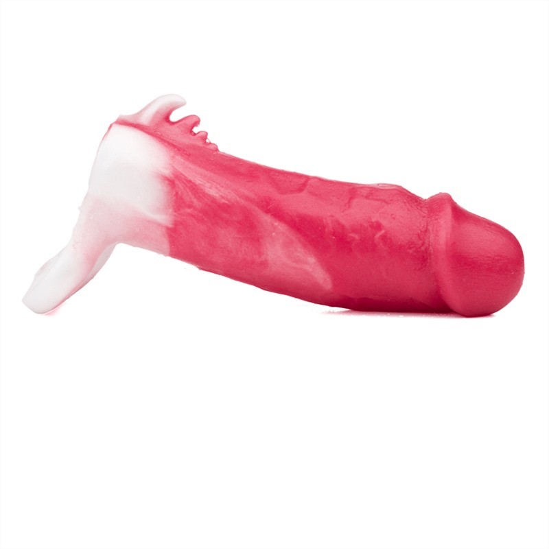 Soft Silicone Cock Sleeve Fantasy Penis Extension