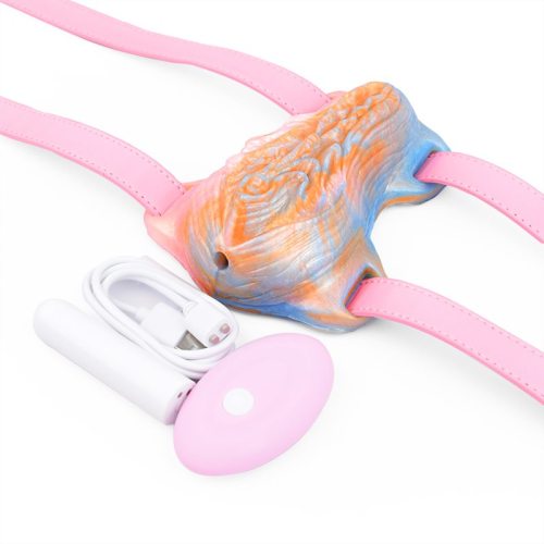 Fantasy Strapon Vibrating Grinder Soft Siliconce Hump Toy