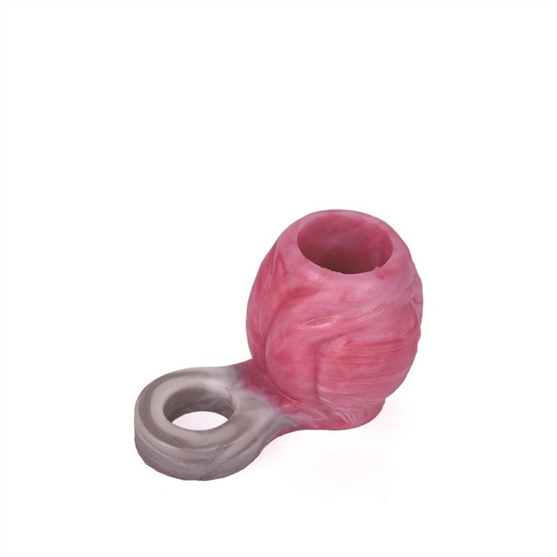Pink Knotted Penis Extension