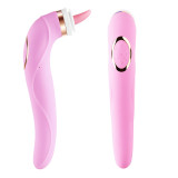 Tongue Licking and Sucking Vibrator Oral Sex Toy