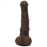 9 Inch 4 IN 1 Horse Dildo Vibrator USB Rechargeable Animal Penis