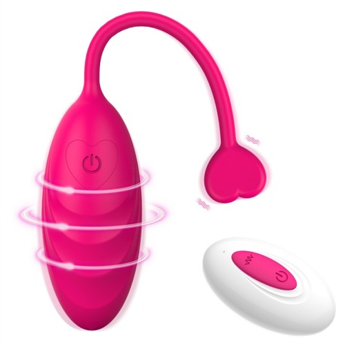 Remote Controlled 10 Frequencies Egg Vibrator