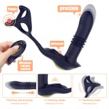 Remote Control Thursting and Vibrating Male Prostate Massager