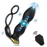 App / Remote Control Two Rings Men Prostate Massager Anal Vibrator