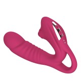 2 IN 1 Wearable Vibrator Double Stimulation for Clitoris and G-Spot