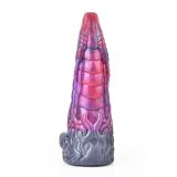 Purple Dragon Cock Sleeve Silicone Animal Penis Extension Condom