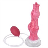 8 Inch Ejaculating Double Knot Dildos Squirting Sex Toy