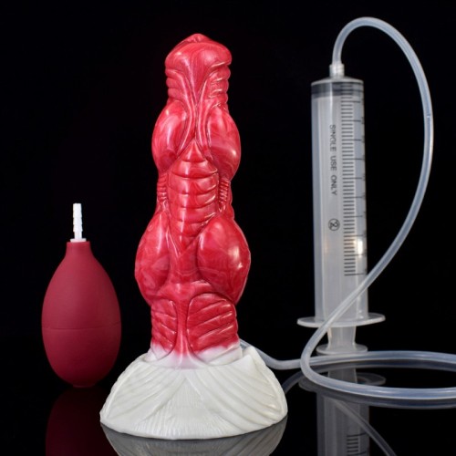 7.5 Inch Ejaculating Knot Dildo Squirting Animal Sex Toy