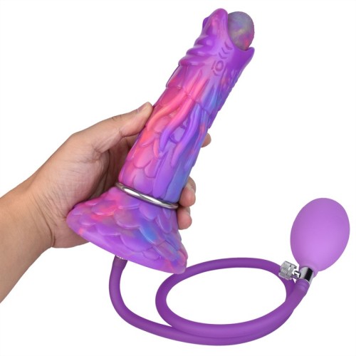 7 Inch Glow-In-The-Dark Dragon Egg-Laying Dildo Ovipositor Sex Toy