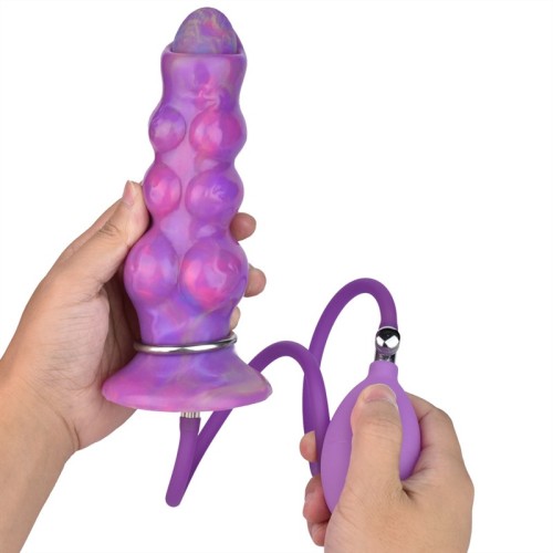 6.5 Inch Glow-In-The-Dark Knotted Egg Laying Dildo Ovipositor Sex Toy