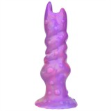 8 Inch Glow-In-The-Dark Alien Egg Laying Dildo Ovipositor Sex Toy