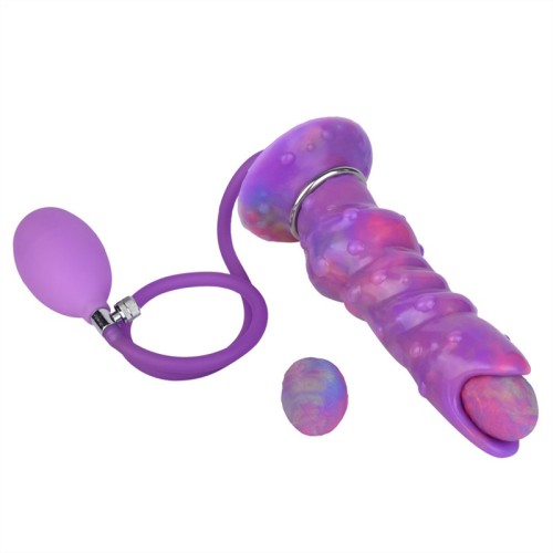 8 Inch Glow-In-The-Dark Alien Egg Laying Dildo Ovipositor Sex Toy