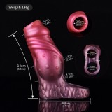 Fantasy Silicone Cock Sheath With Knot