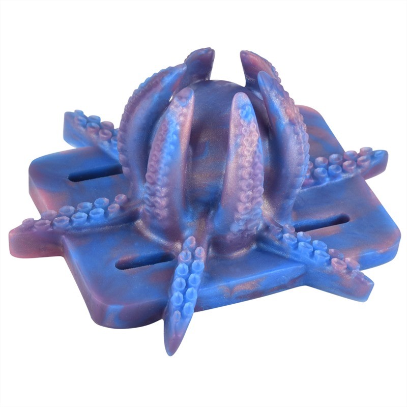 Strapon Octopus Tentacle Grinder Silicone Female Grinding Toy