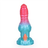 7.5 Inch Silicone Dog Penis Dildo with Big Knot