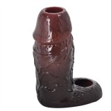 4.5 Inch Fat Real LifeLike Silicone Cock Sleeve