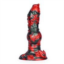 9 Inch Large Knotted Dildo Textured Dog Canine Sex Toy