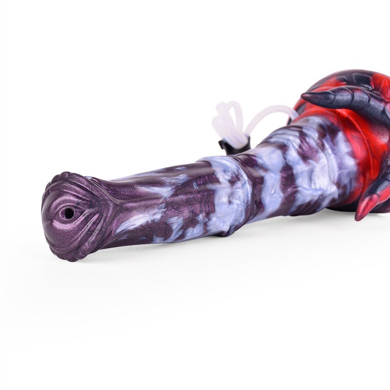 9 Inch Squirting Horse Cock Ejaculating Animal Penis Shaped Dildo