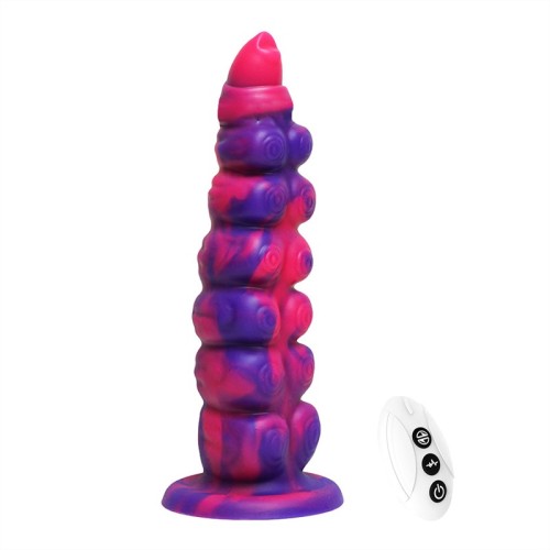 8.5 Inch Exotic Silicone Thrusting Vibrating Dildo