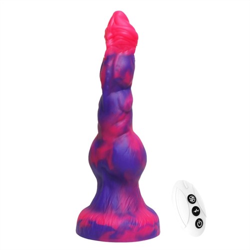 10.5 Inch Big Knot Powerful Thrusting Vibrating Dildo