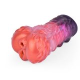 Fantasy Dog Airplane Cup Two Channel Silicone Wolf Pussy Toy