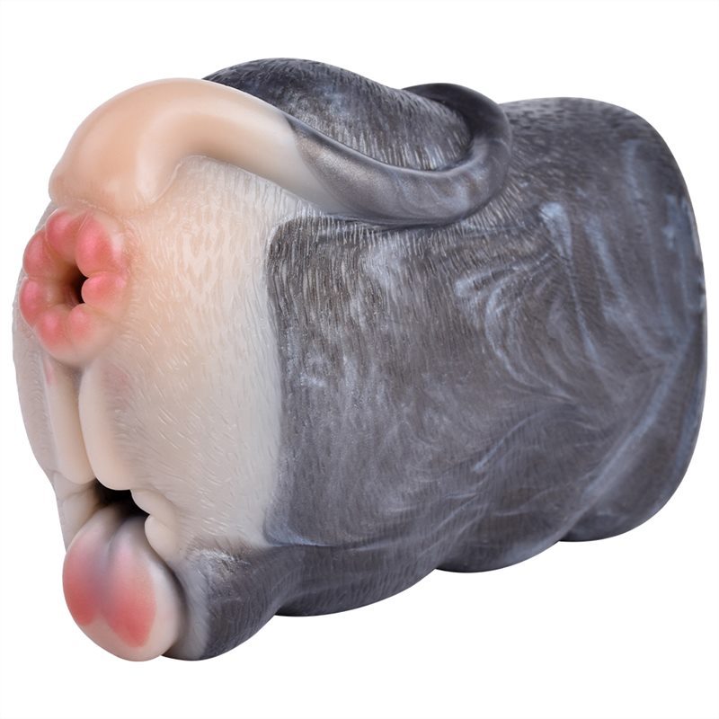Bizarre Beast Men Masturbator Silicone Rat Mouth Anus Stroker