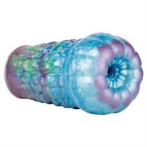 Fantasy One Channel Men Masturbation Mix-Colored Silicone Pussy Toy