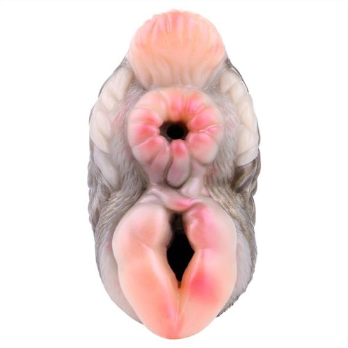 Bizarre Beast Men Masturbator Two Channel Camel Shape Pussy Toy