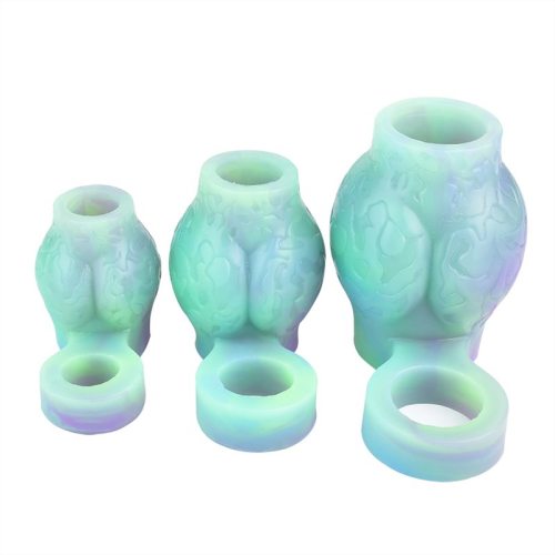 Luminous Knot Penis Extension Sleeve Silicone Fantasy Cock Sheath