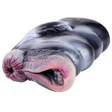 Bizarre Beast Men Masturbator Silicone Zebra Pocket Pussy