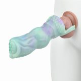 5.3 / 6.5 Inch Luminous Silicone Knot Sleeve Fantasy Penis Extension