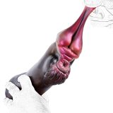 Mix-Colors Exotic Men Masturbator Soft Silicone Penis Stroker